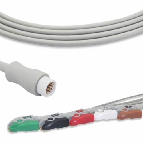 Philips ECG Cable With 5 Leadwires AHA