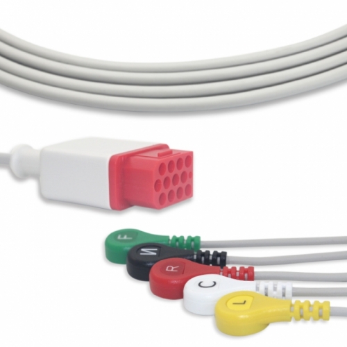 Bionet ECG Cable With 5 Leadwires IEC