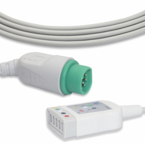 Drager-Siemens ECG Trunk Cable, 5lead, IEC G5208DR