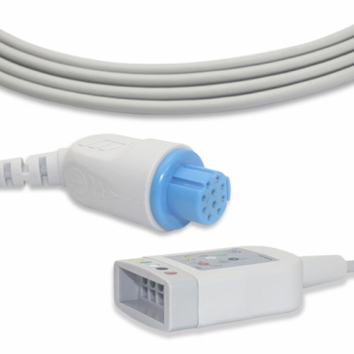 GE-Datex Ohmeda ECG Trunk Cable, 5lead, IEC G5210D