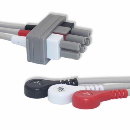 Philips ECG Leadwire 3 Lead Snap