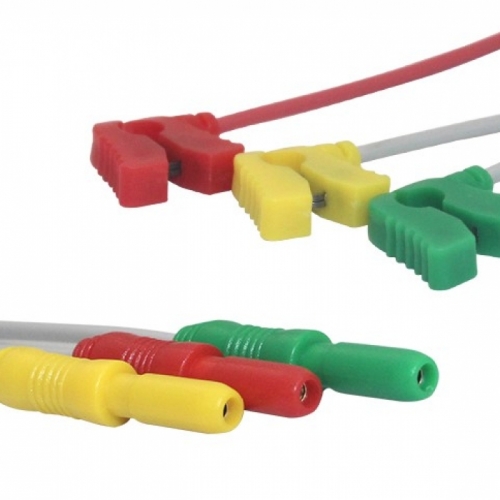 DN Neonate ECG Leadwires ,3 Lead, Clip
