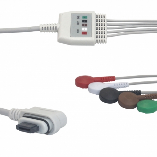 GE-SEER Light 16P Holter ECG Cable