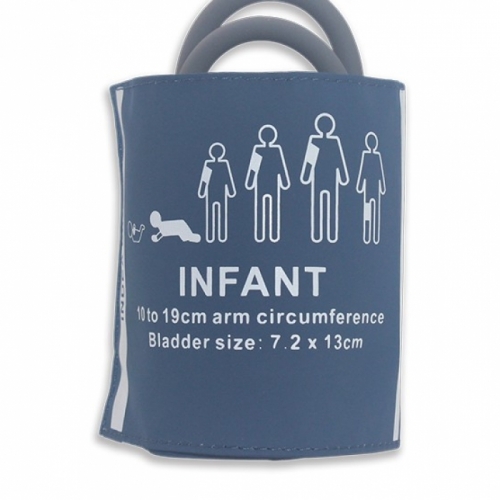 NIBP Cuff For Infant, Double tube blade, 10-19cm