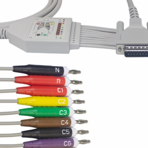 Schiller 10Lead Shielded EKG Cable 