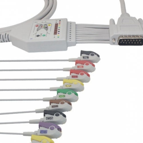 Nihon Kohden EKG Cable With 10 Leadwires